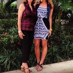 Express strapless dress